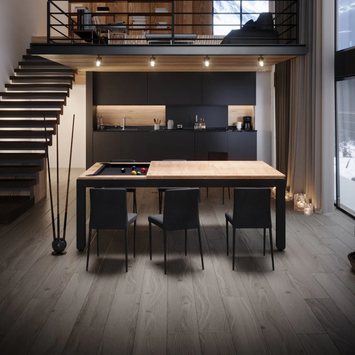 Aramith Fusiontable Dining Pool Table - Image 3
