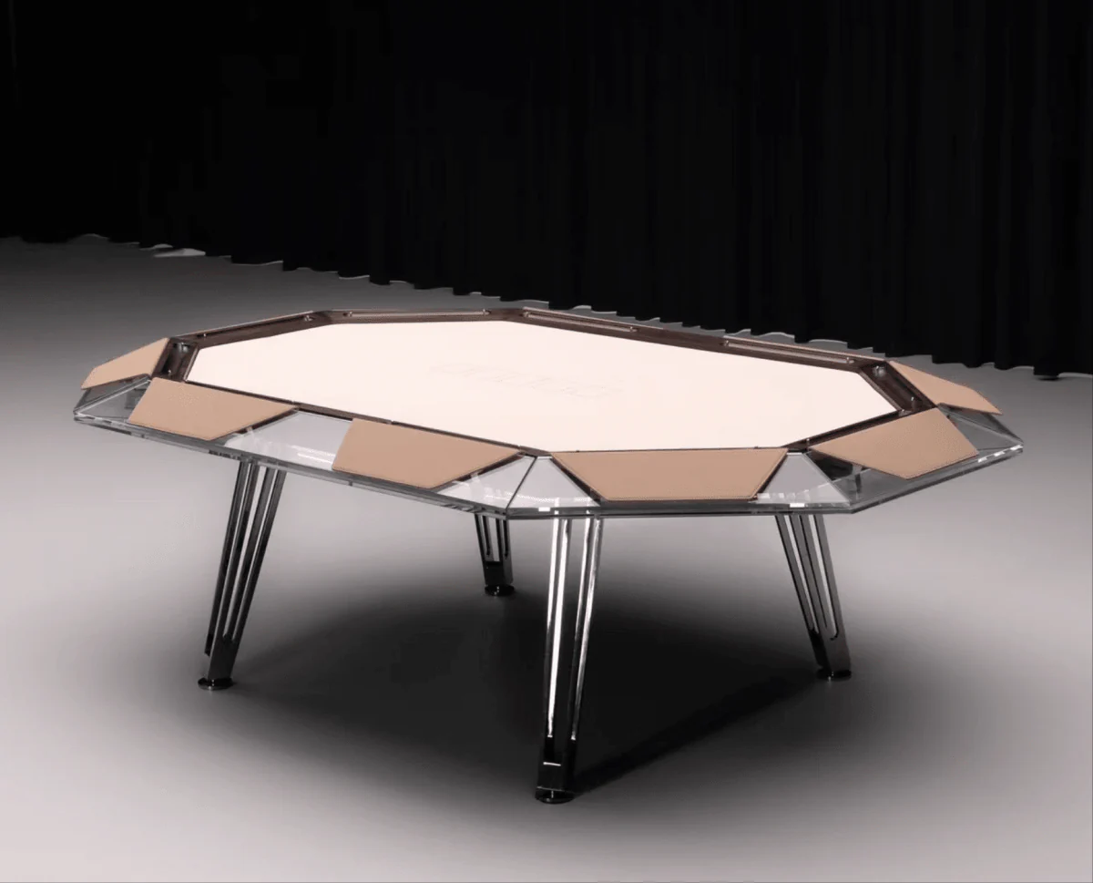 Berlin Glass Poker Table - Image 3