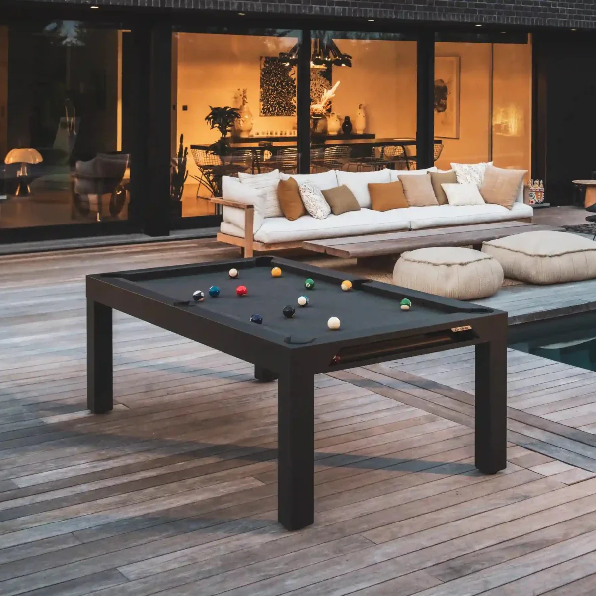 Classic In & Outdoor Dining Pool Table - Image 15