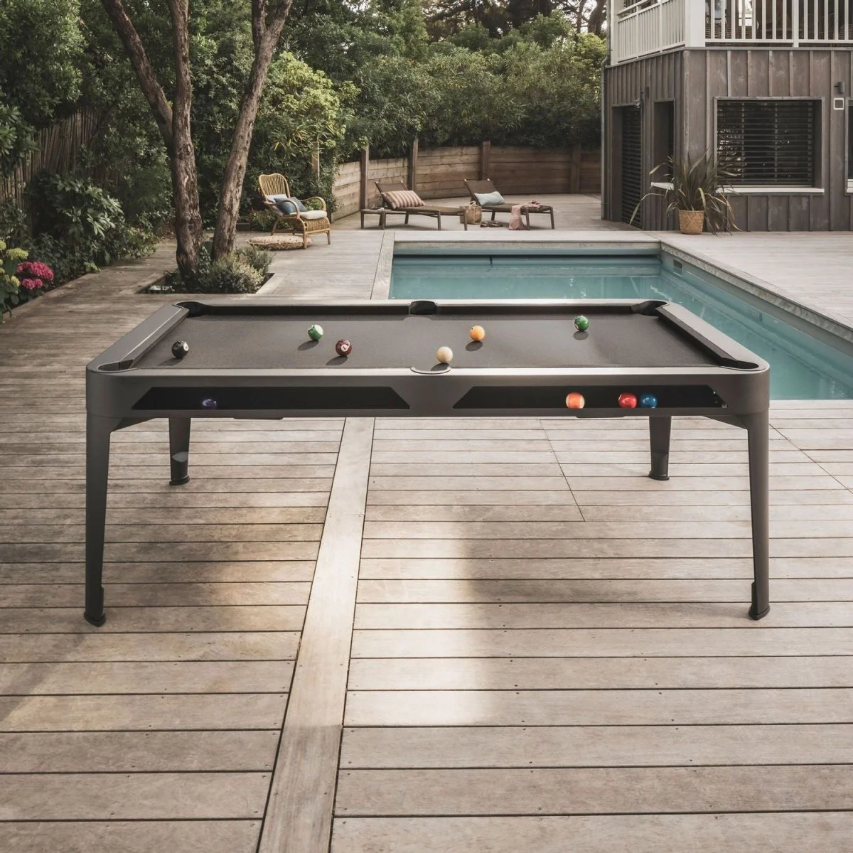 Hyphen In & Outdoor Dining Pool Table - Image 5