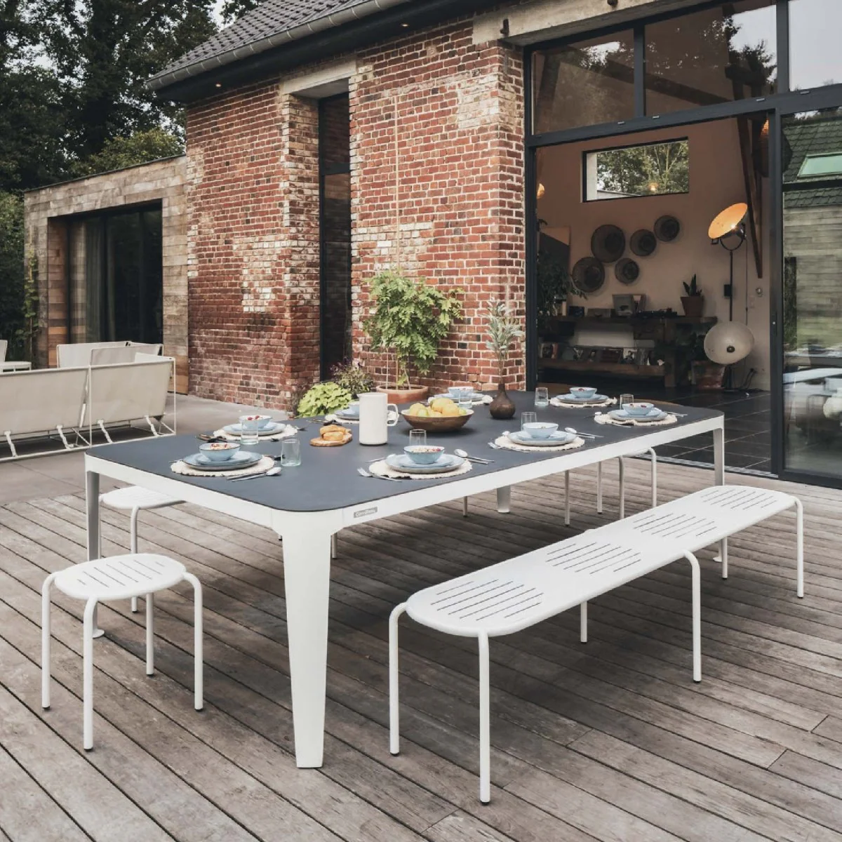 Hyphen Indoor / Outdoor Dining Table Tennis Table - Image 6
