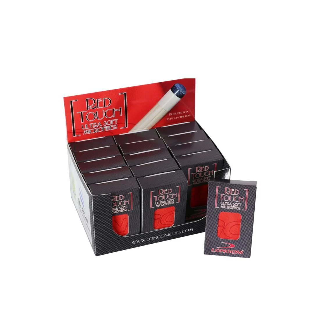 LONGONI Red Touch Ultra Soft Microfiber Cloth