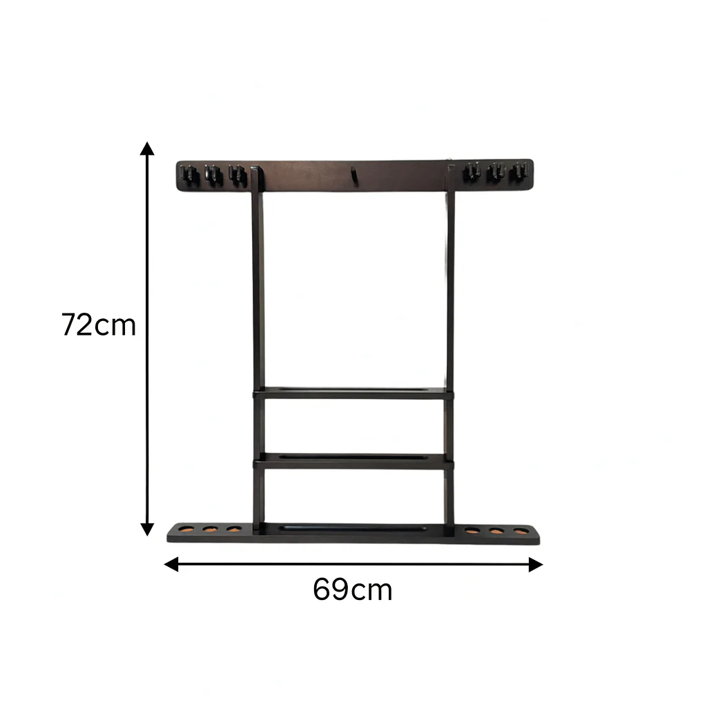 Premium wall mounted cue rack - Image 3