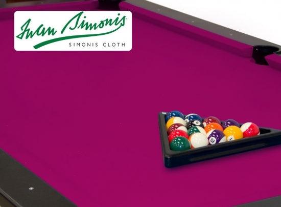 Simonis 760 Fuchsia 9ft Pool Table Cloth