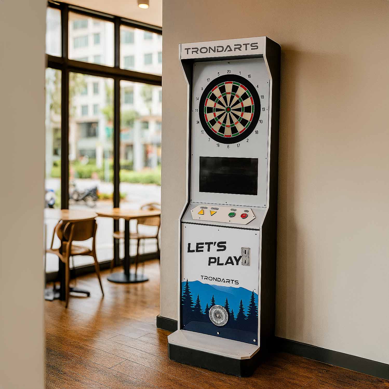 Tron DX Free-Standing Electronic Darts Machine (Free Play / Coin-operated) - Image 10