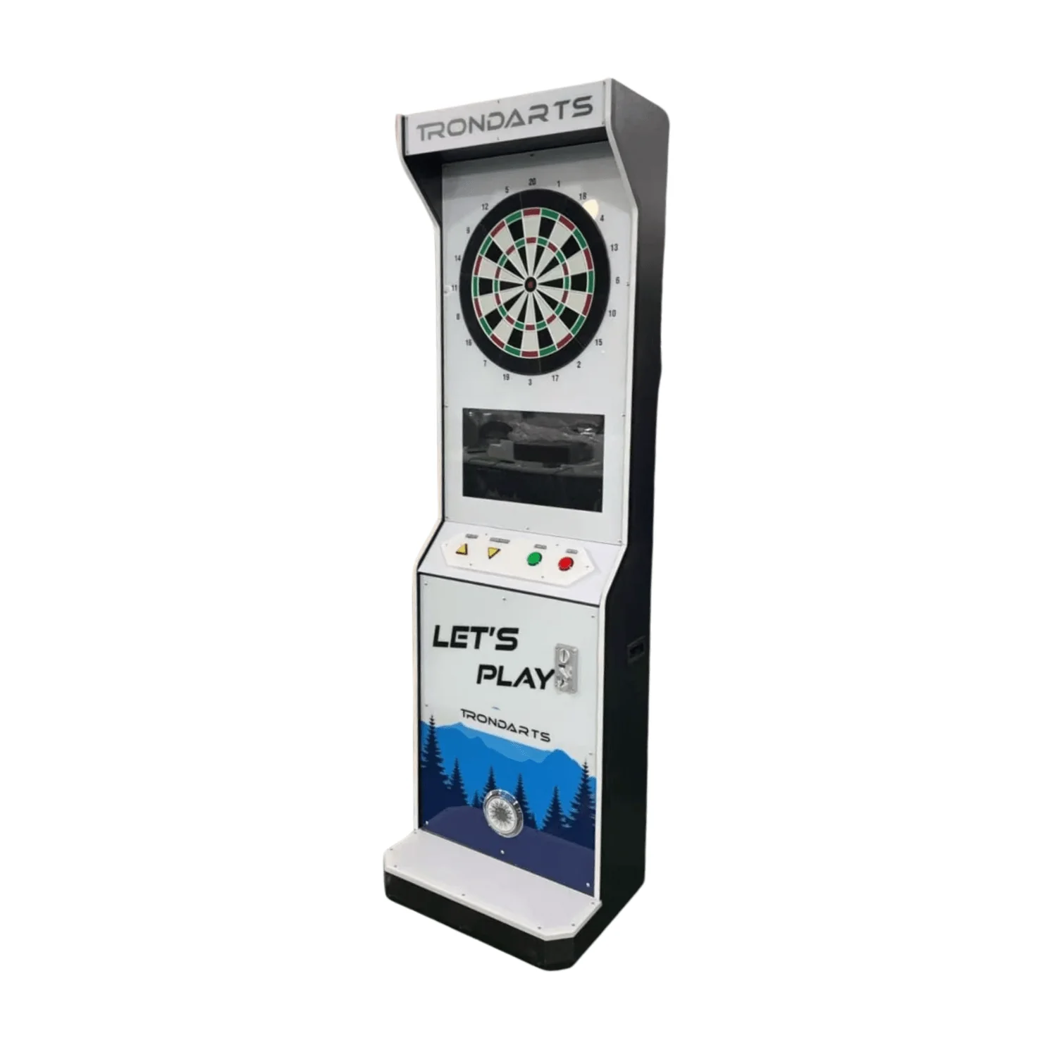 Tron DX Free-Standing Electronic Darts Machine (Free Play / Coin-operated) - Image 12